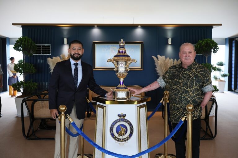 King and Queen grace Johor Super Crown Tournament featuring world‑class polo teams