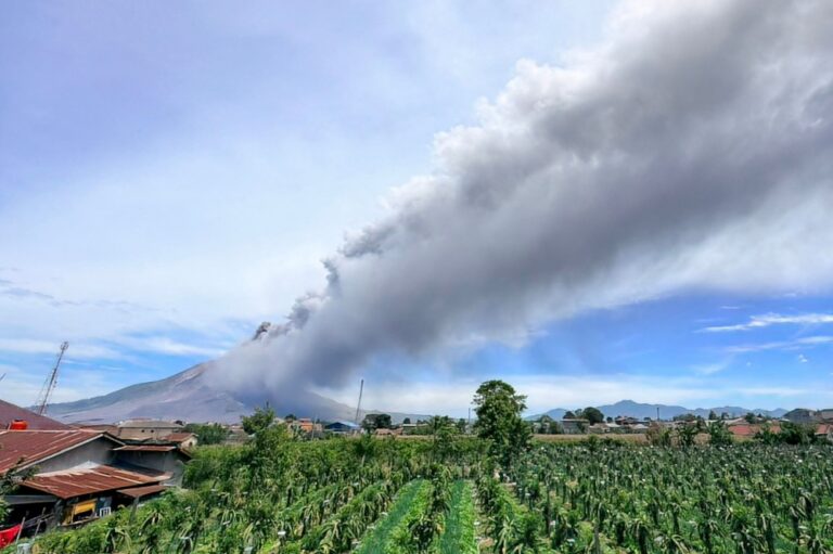 Malaysians urged to stay vigilant as Mount Sinabung erupts, flights disrupted, thousands evacuated