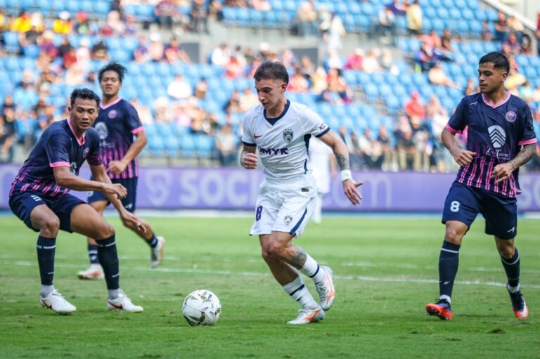 Hidalgo double fires JDT to 4-1 FA Cup first-leg win over UM-Damansara