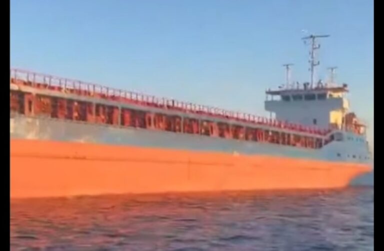 Cargo ship sinks off Istanbul after collision, 10 crew missing