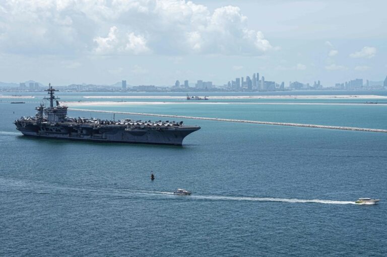 US sailors leave Pattaya after splashing millions during five-day shore break