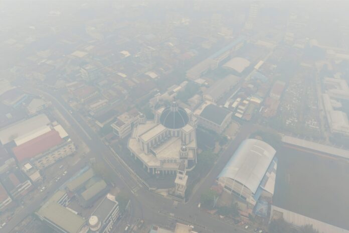 ‘Truly scared’: Indonesian firefighters struggle to contain Borneo blazes as haze chokes communities
