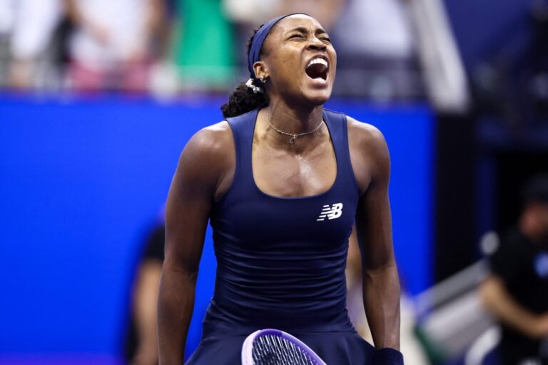 Former champ Gauff holds off Jovic to reach US Open quarter‑finals