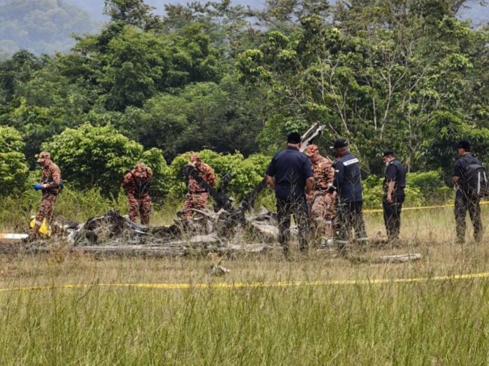 Hubline confirms helicopter in fatal Long Lellang crash was operated by subsidiary