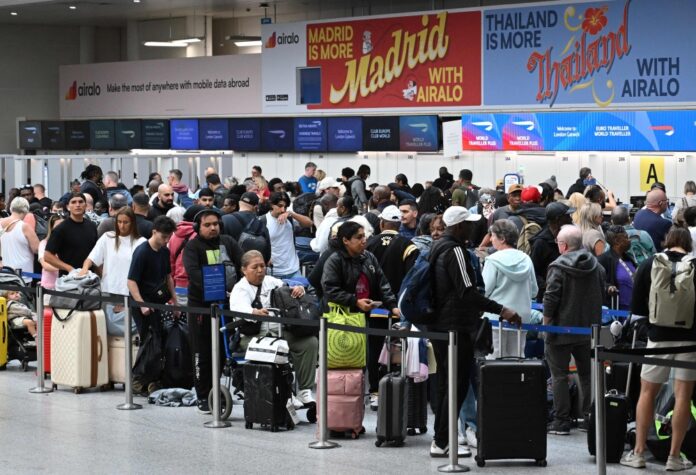 FlightRadar24 reports 177 cancellations, cyberattack ruled out as UK travellers suffer ongoing chaos