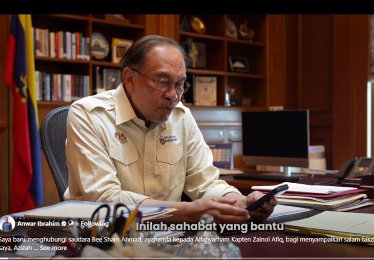 Anwar remembers Capt Zainol Afiq as kind man, pays tribute to pilot’s service (VIDEO)