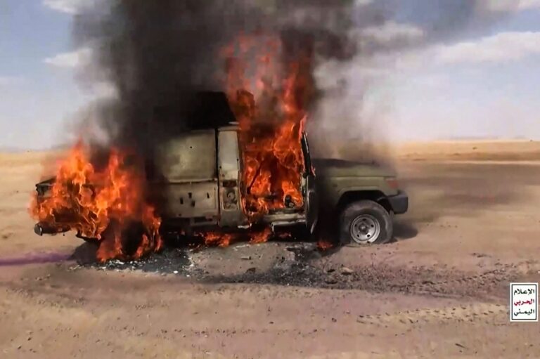 Saudi-led forces, Houthis trade strikes as Yemen conflict escalates