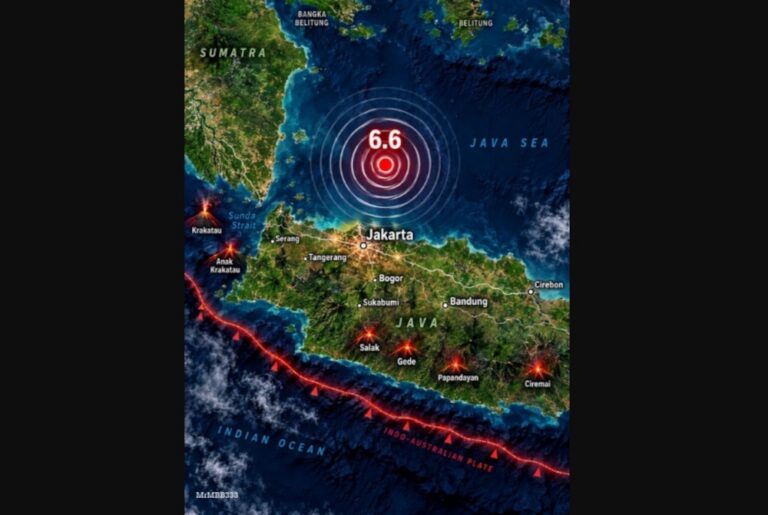 Jakarta jolted by 6.5 magnitude quake, tremors felt across Indonesia’s Java and Sumatra