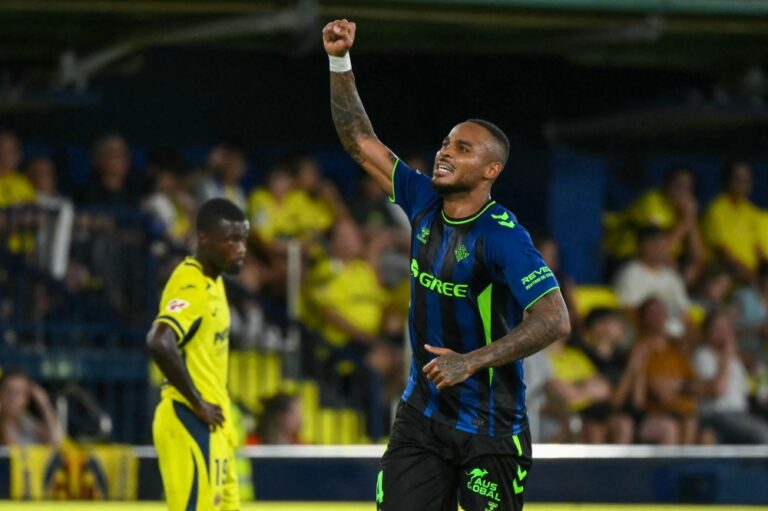 Betis come from behind to win at Villarreal and move level with Real Madrid in La Liga