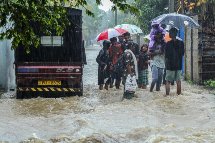 Heavy rains put Sri Lanka Navy disaster teams on standby