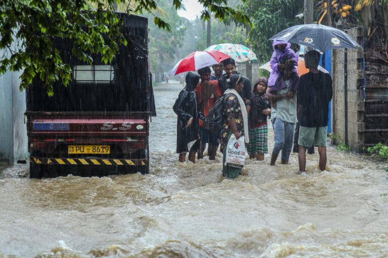 Heavy rains put Sri Lanka Navy disaster teams on standby