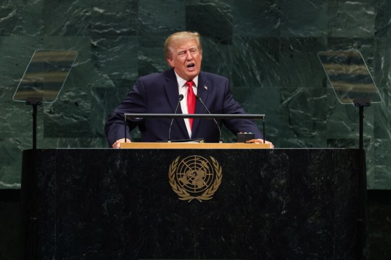 Trump beats ‘America first’ drum at UN as allies tread carefully
