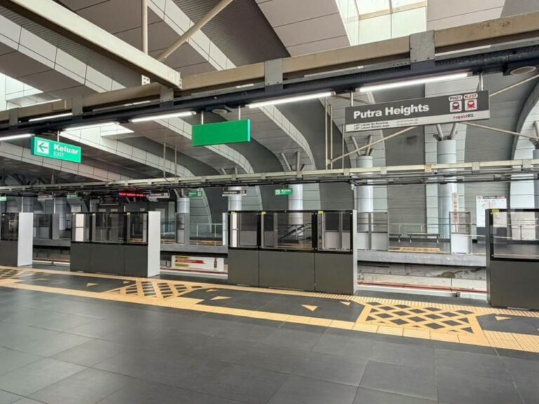 Rapid KL begins rollout of platform safety barriers on Kelana Jaya, Ampang/Sri Petaling LRT lines