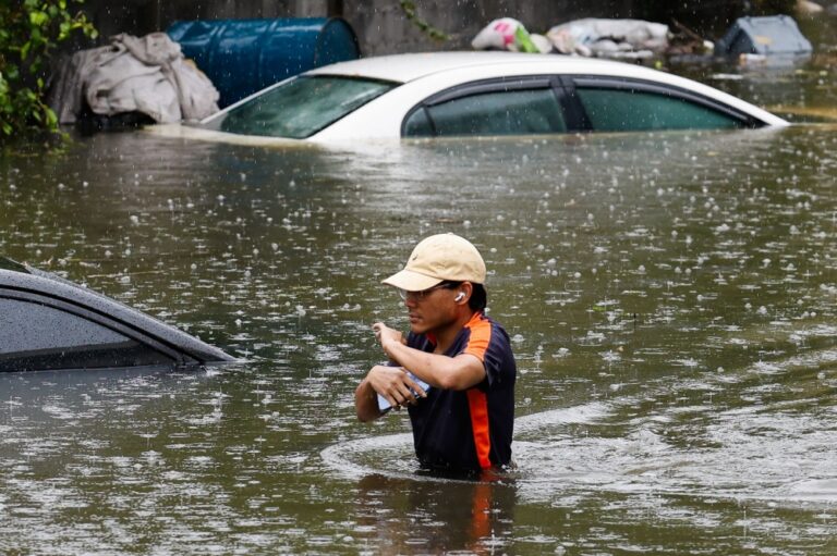 Bangkok underwater: All 50 districts now flood disaster zones as 300mm rain fills canals, submerges roads