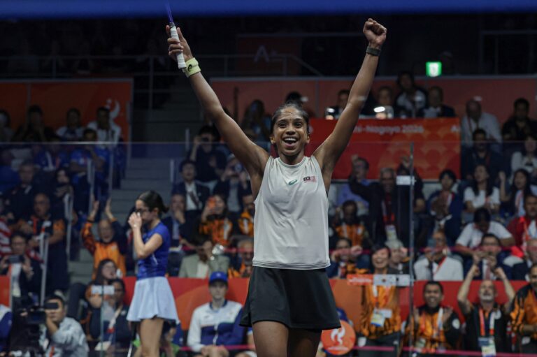 Sivasangari defends Asian Games squash title as Malaysia meets Asiad gold target