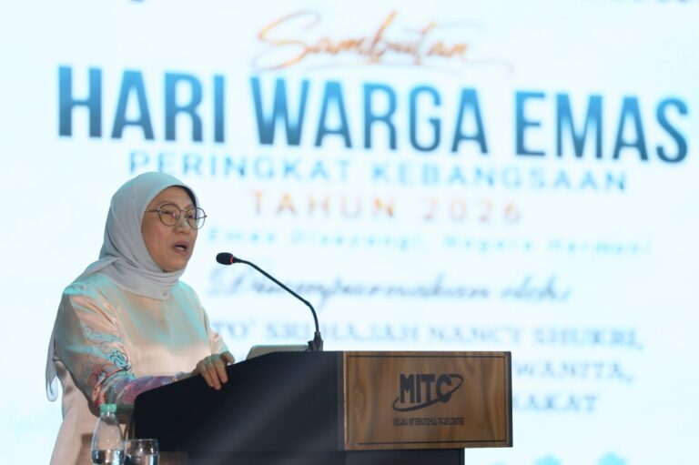 Senior Citizens Bill to strengthen protection for older Malaysians, says Nancy Shukri