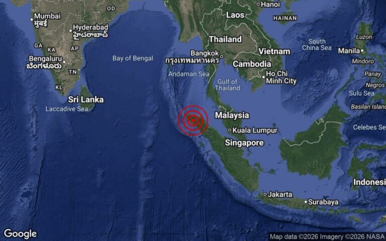 Did you feel that? MetMalaysia says 5.8 Sumatra quake could rattle western peninsular Malaysia