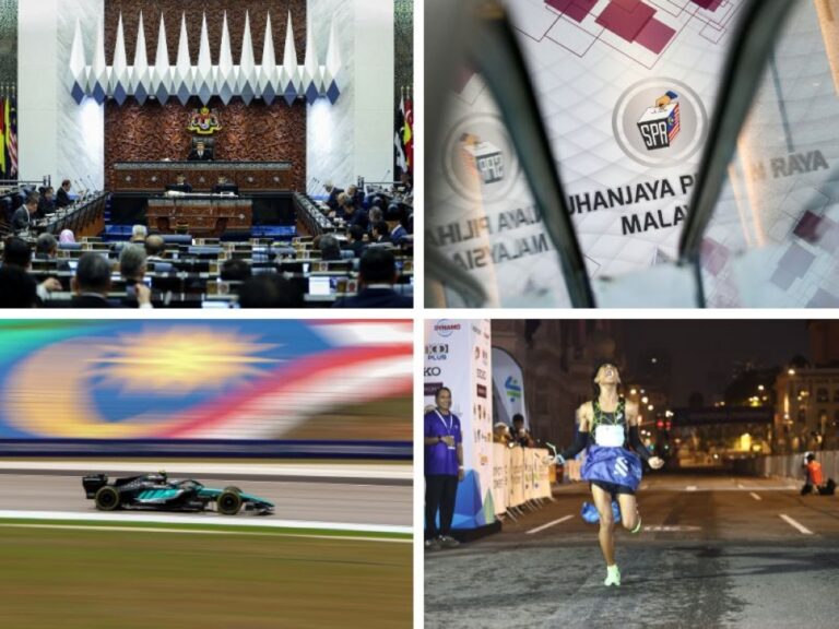 After F1 and KL Marathon, October’s only getting busier with Melaka election dates on Wednesday and Budget Friday